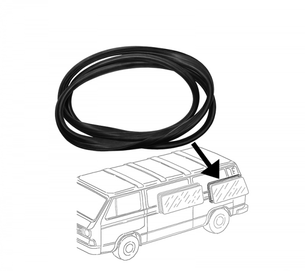 Seitenscheibendichtung-hinten-VW-Bus-T3--251845121-Bully